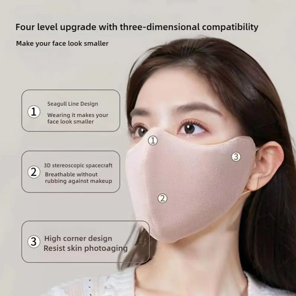 Cotton Cycling Face Mouth Masks Washable Reusable Anti Dust Windproof Mouth-muffle Winter Warm Breathable For Man Woman face mask cotton face mask