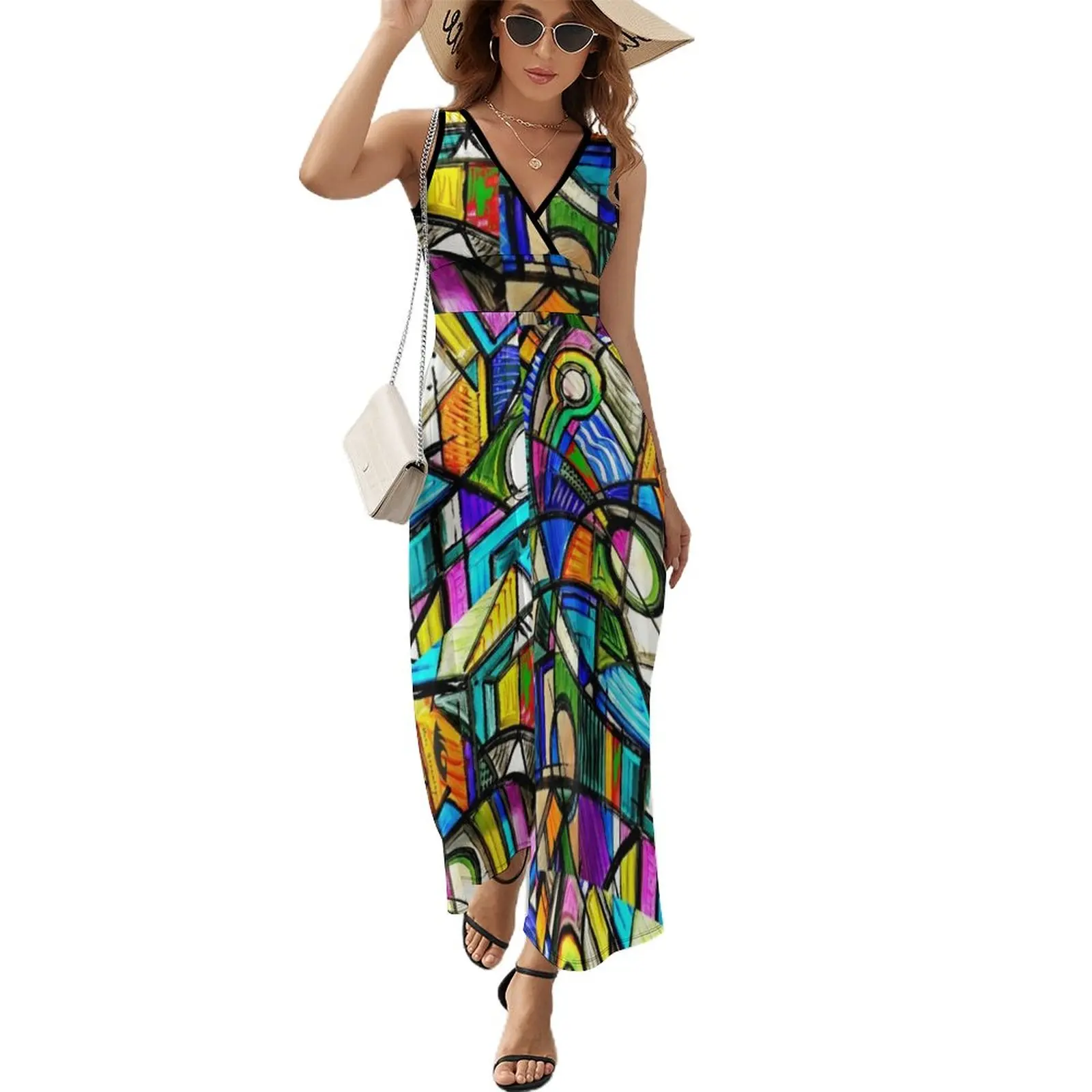 

Color is Energy Sleeveless Dress womens dress dress summer