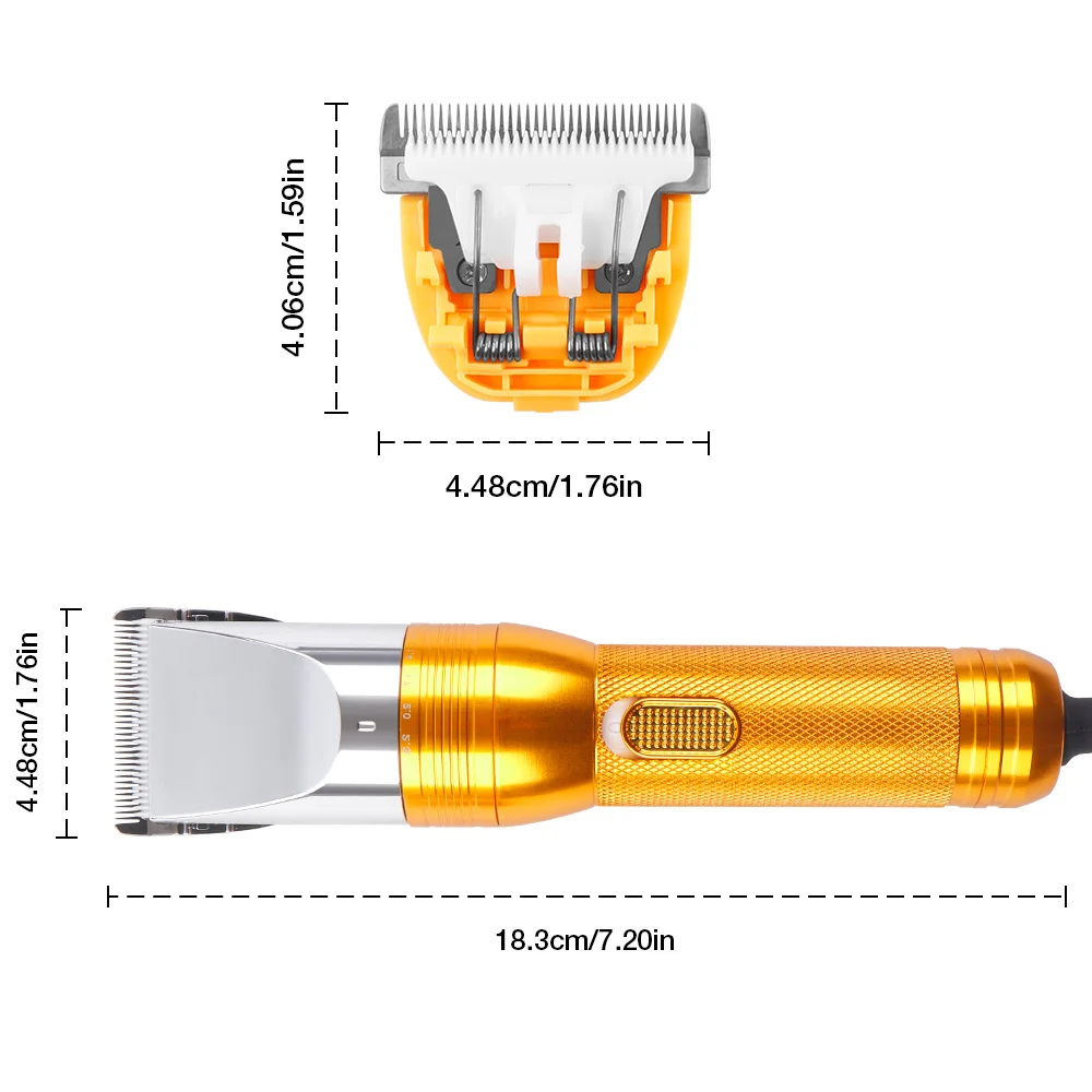 380W Cordless Pet Hair Trimmer 2
