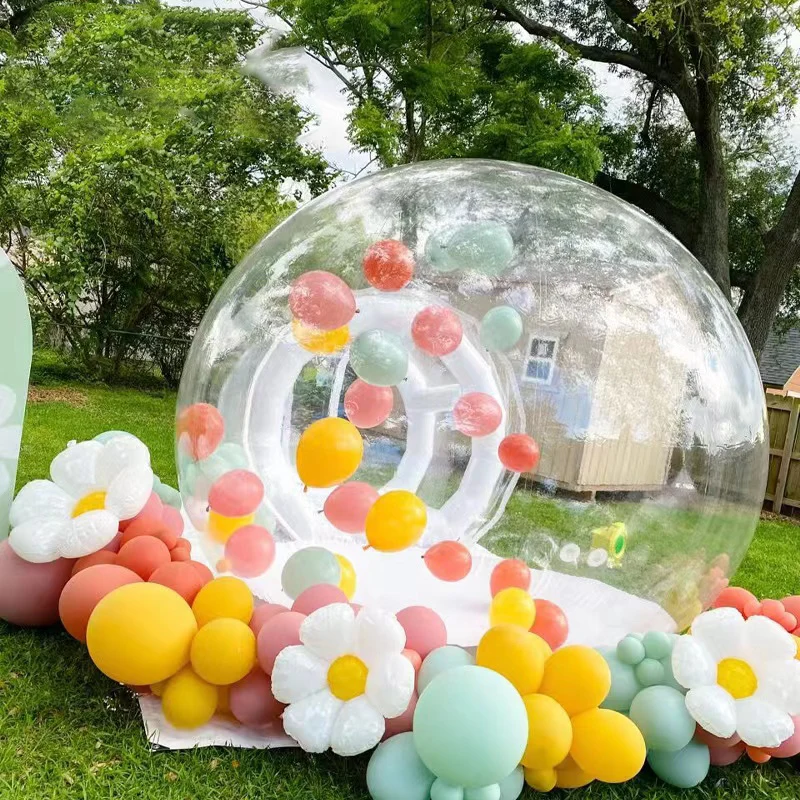Casa gonfiabile della bolla del pallone con la casa trasparente della cupola della tenda della bolla spedizione gratuita