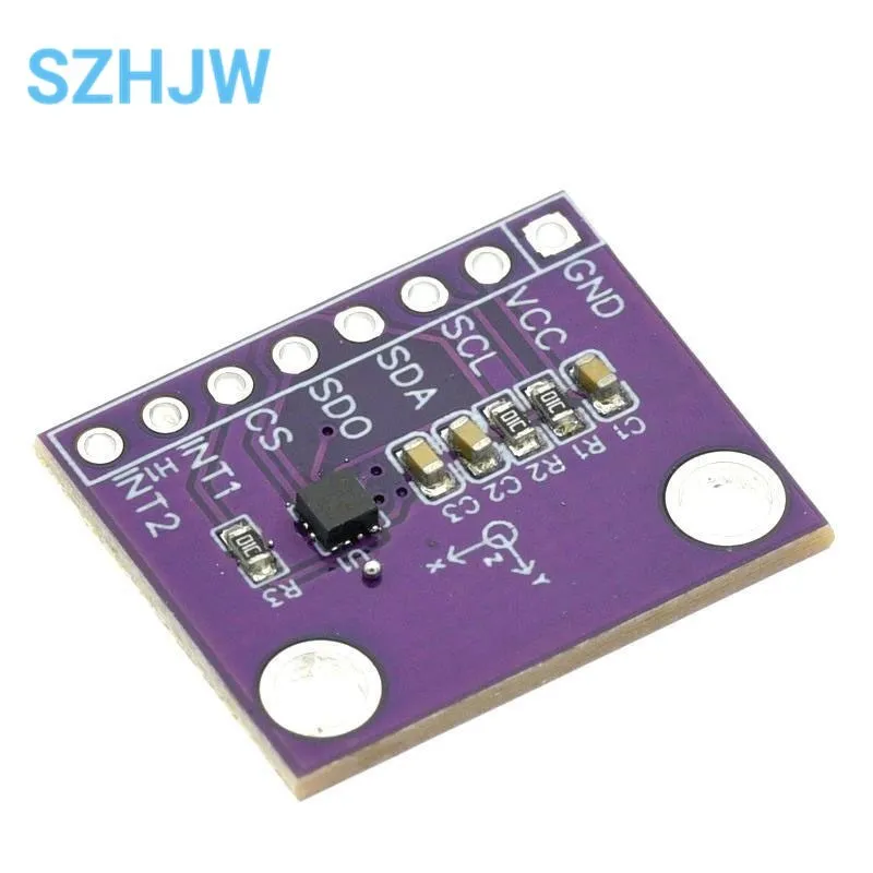 MCU-LIS2DH12TR 3 축 가속 모듈 센서 개발 보드, ADXL345 교체, LIS2DH12TR