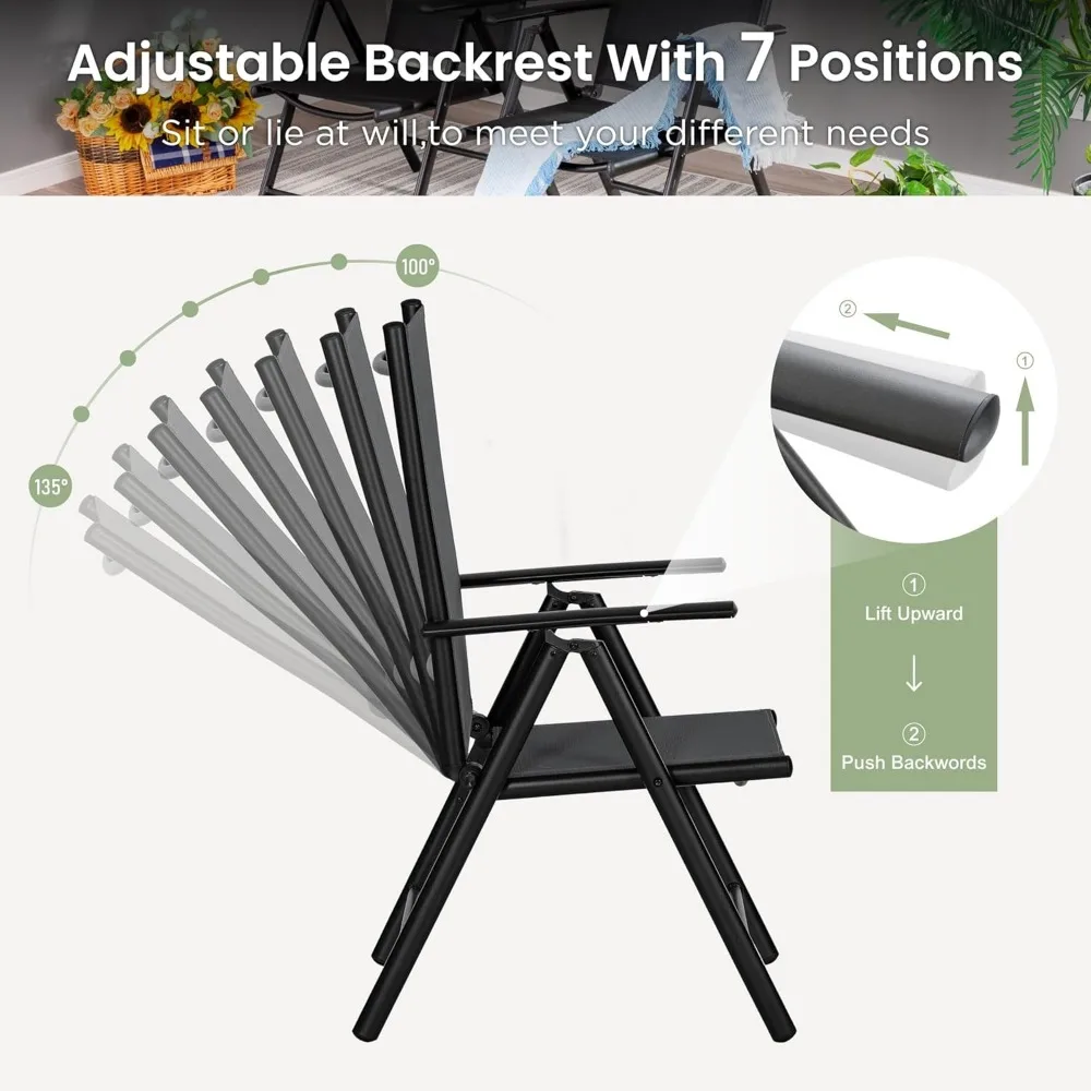 10FT Umbrella with Ljustra Dining Set