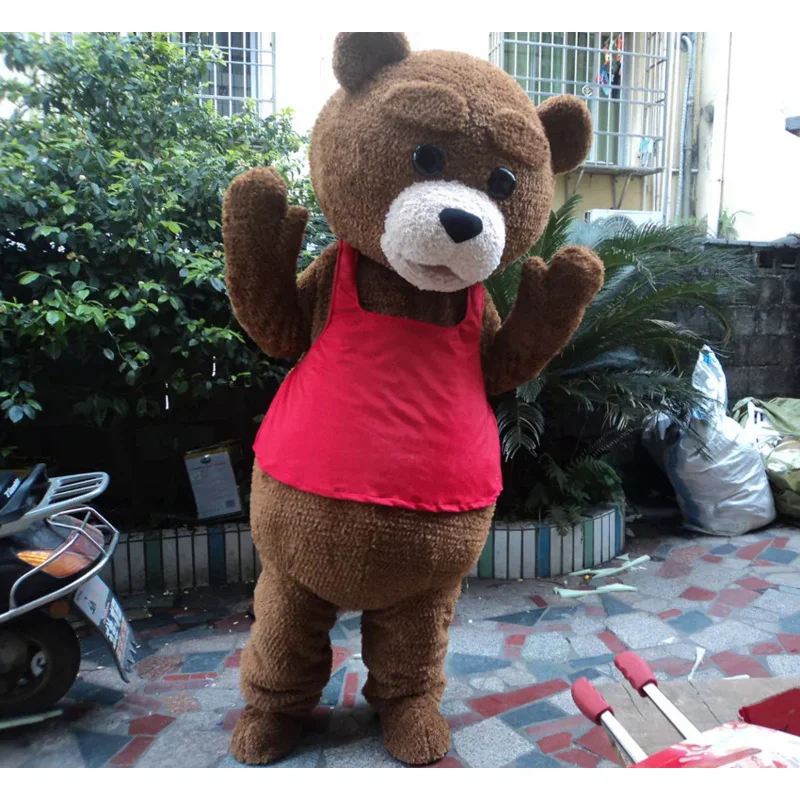

Новый индивидуальный костюм медведя талисмана костюм медведя Тедди талисман костюм Взрослый размер Бесплатная доставка!