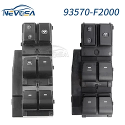 NEVOSA 93570-F2100 93570-F2000 For Hyundai Elantra 2017 2018 2019 20 Master Electric Power Window Switch Lifter Button Autodown