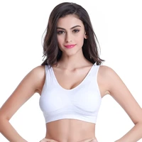 Soutien-gorge de sport Push Up sans fil, grande taille, Double couche, sans couture, Yoga, Fitness, sans anneau en acier, sous-vêtements, gymnastique, course à pied 2