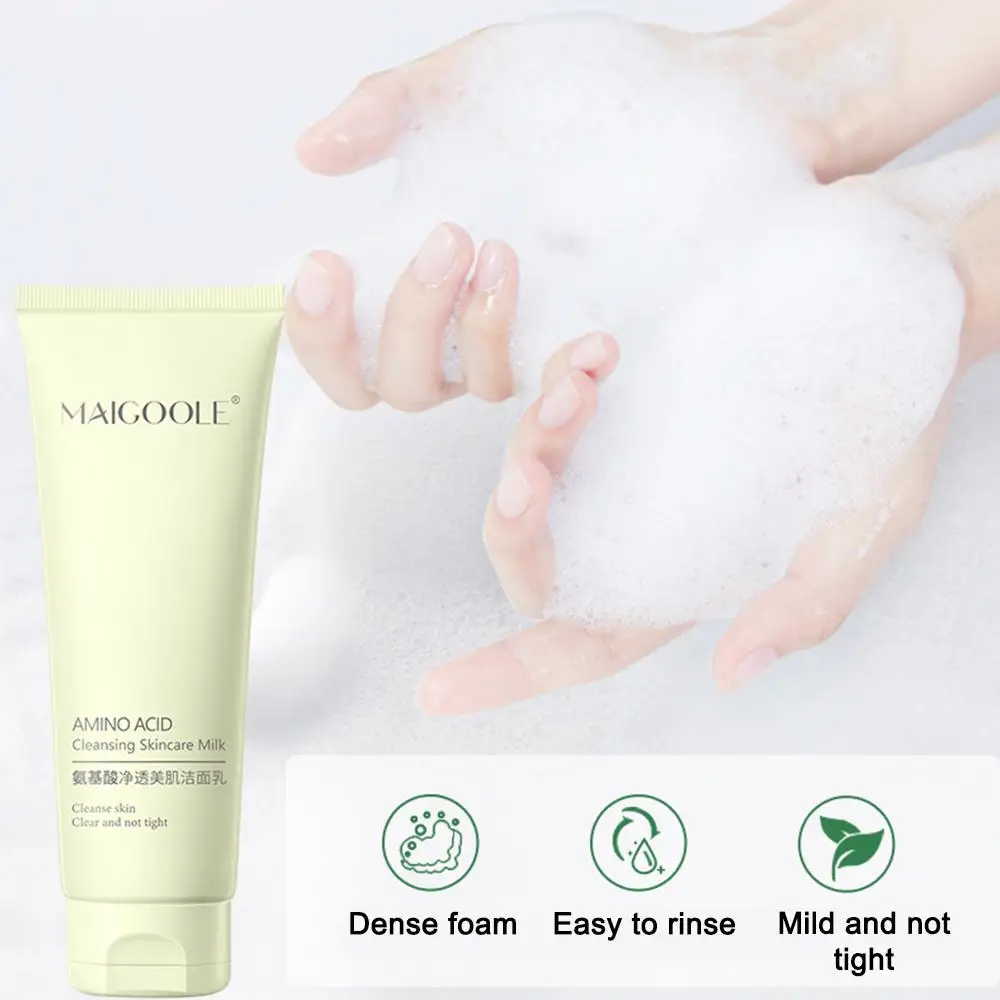 

100g Amino Acid Cleanser Gentle Non-irritating Deep Face Cleanser Cleansing Girl Amino Acid Care Skin Non-tight Affordable Z5K6