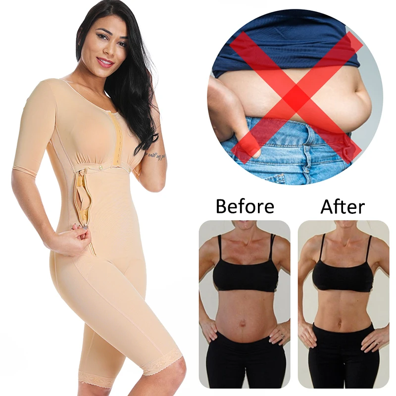 Shapewear for Women Tummy Control Full Body Shaper Butt Lifter Thigh Slimmer Bodysuit Fajas Colombianas