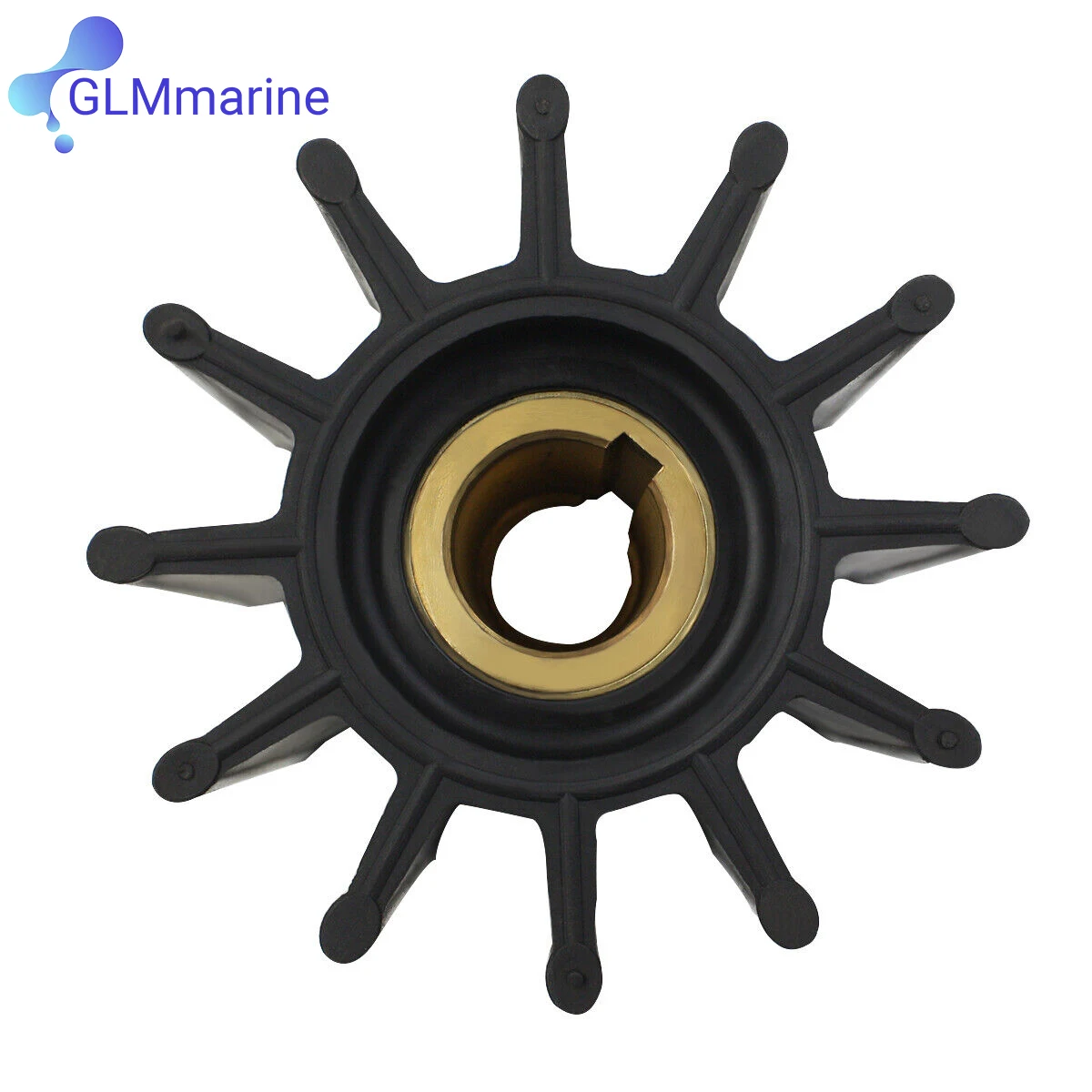 

Flexible Impeller For 6081AF 6081AFM & 6125AFM 6.8L 300 HP Marine Engine Water Pump RE45458 RE45459 RE515657