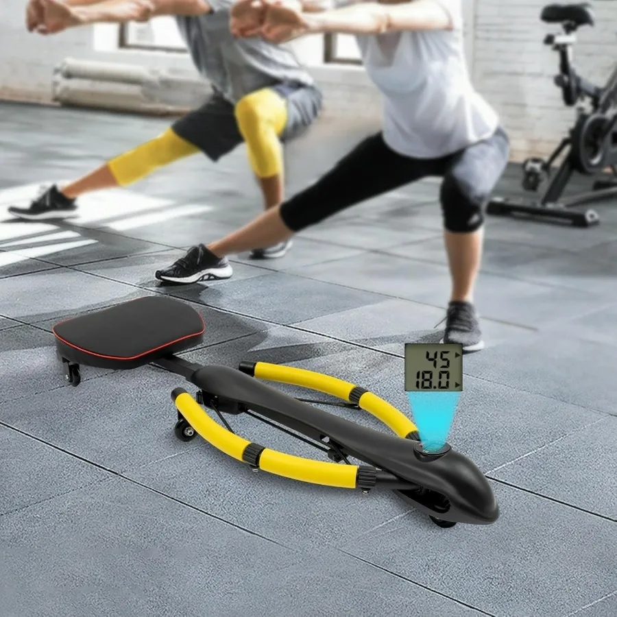 Squat Machine for Home, ab Machine Fitness Exercise Equipment for Abs and Total Body Workout, Body Strength Training Home Gym Fi