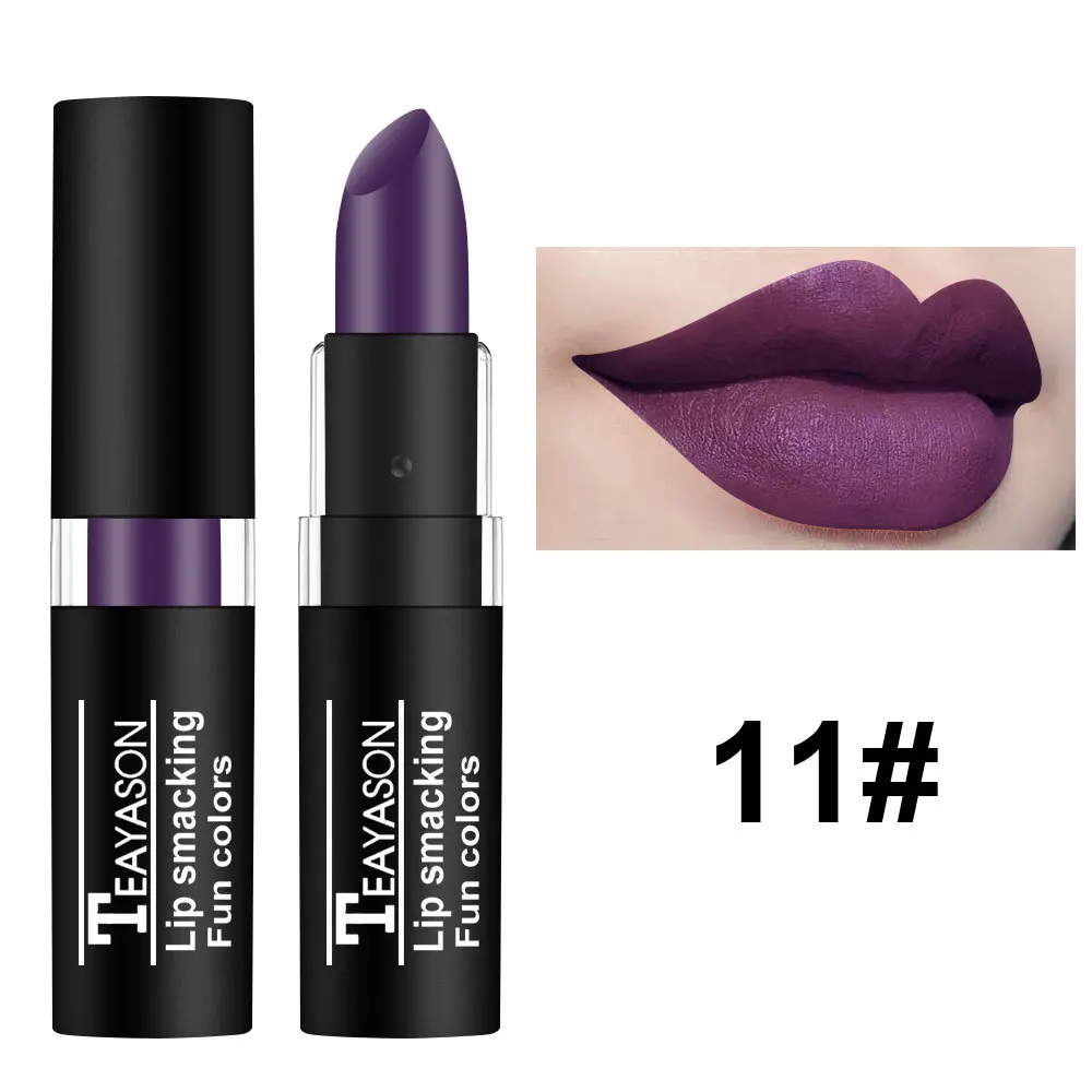 Waterproof Retro Vampire Colour Matte Lipstick