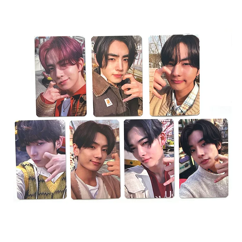 Kpop Lomo Cards New Album Fatal Trouble Cards for Fans Collection Postcard Photocard Fans Gift 7pcs/set kpop photo cards,photo cards