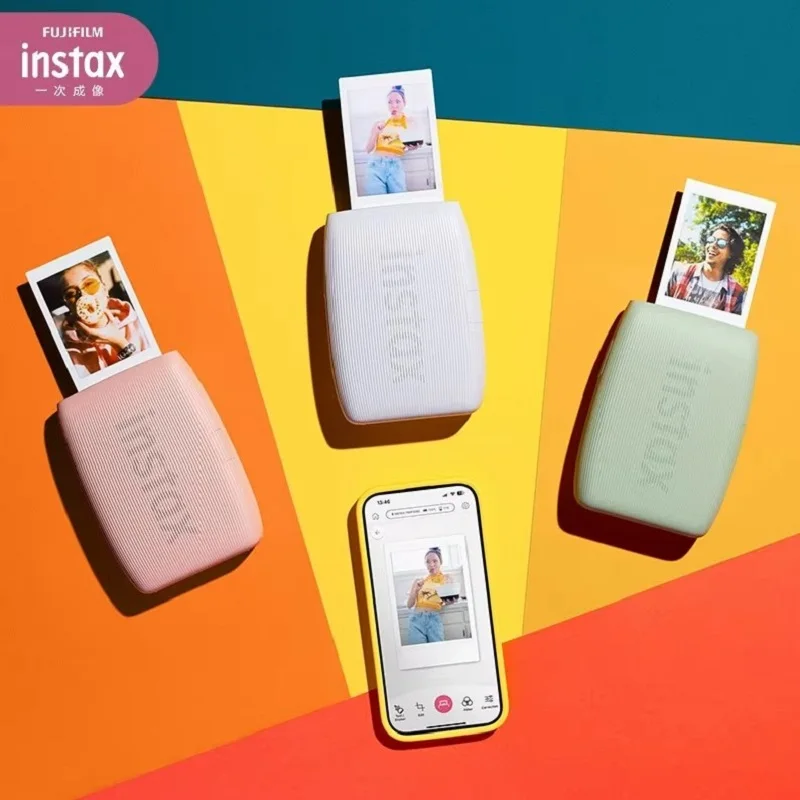 Fujifilm Instax Mini Link 3 Link 2 Printer Photo Camera For Smart PhoneApp Film Machine, digital camera
