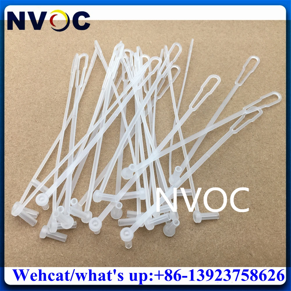 100Pcs LC/ST/SC Cap for Fiber Connector,LC/ST/FC Dust Cover with Long Chain Tail Plastic Transparent Plug for Fiber Connectors