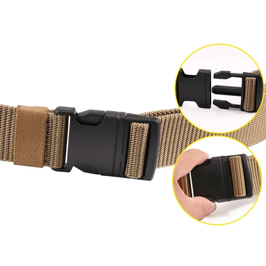 SAVOSWEET Cintura Elastica Regolabile, Nera, 3,5cm di Larghezza, Fibbia in Metallo, per Circonferenza Vita da 56 a 115 cm, Unisex Adulto
