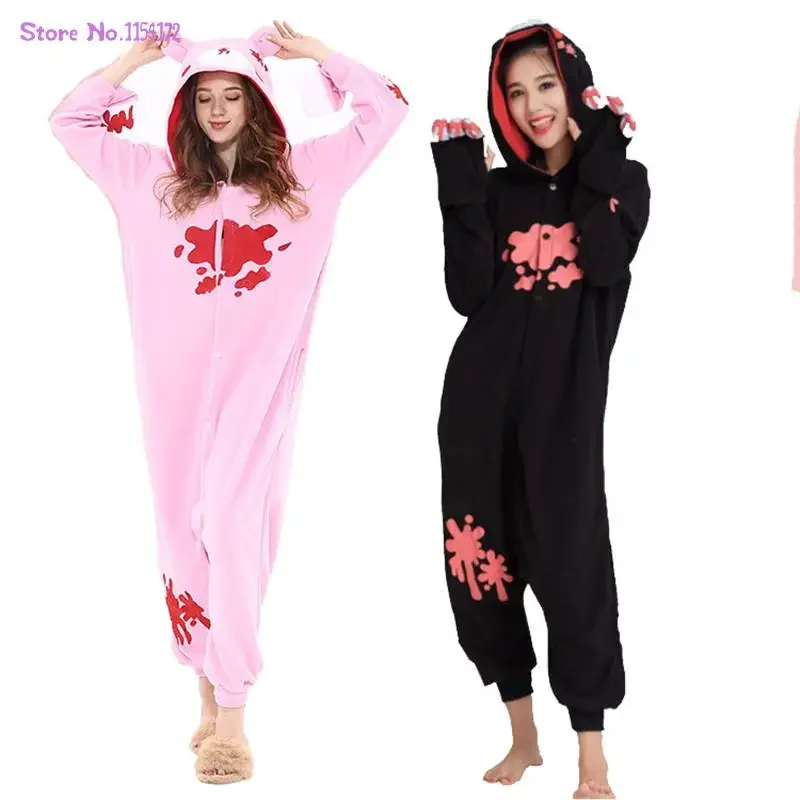Cosplay Costumes Fleece Onesies Adults Men Women One-Piece Cartoon Animal