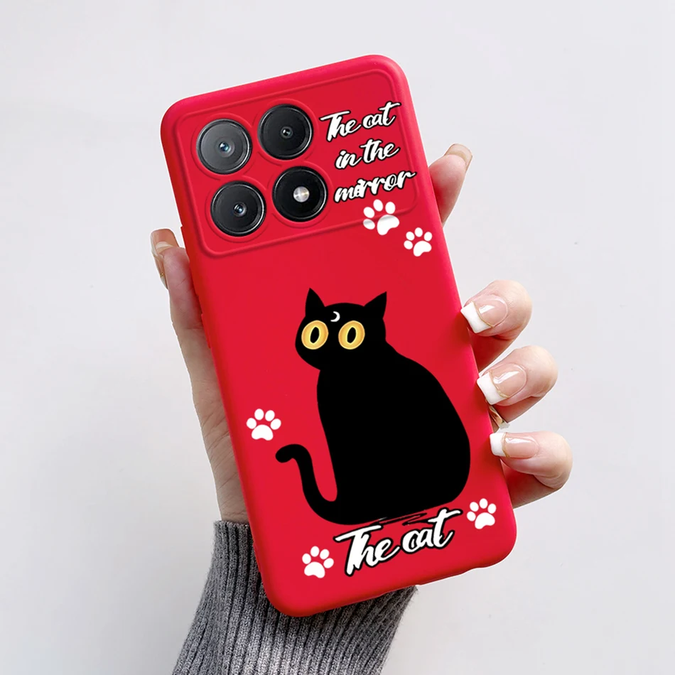 Cute Cartoon Cat & Frog Soft TPU Phone Case - Protective Bumper Cover