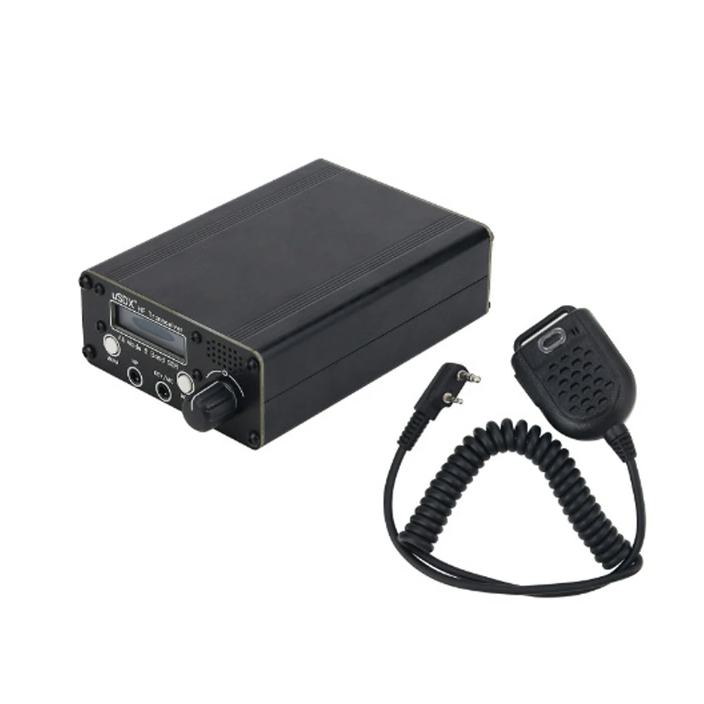 USDX HF 트랜시버 USDR + SDR QRP SSB/CW 8 밴드, 3W  5W 모든 모드, 고주파 3.5MHz  30MHz, 마이크 포함, 4000mAh 배터리