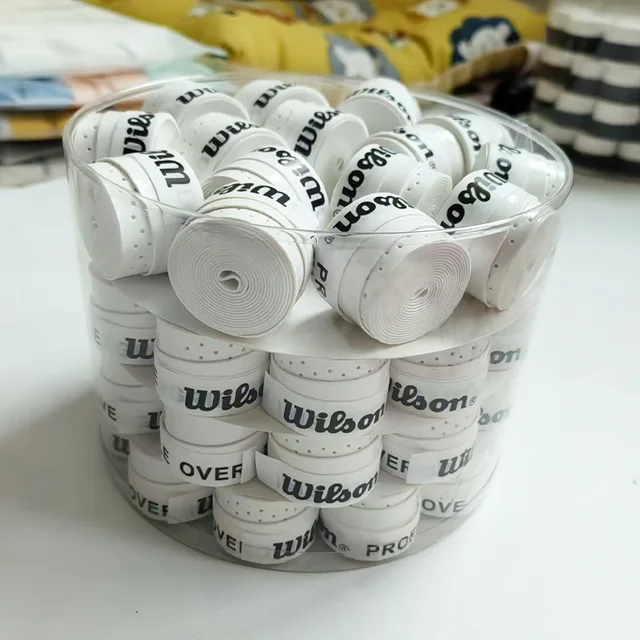 15/30/60/90/180pcs Tennis OverGrip Tennis Badminton Squash Training Sweat Absorbed Wraps Tennis Accessories Badminton Grip Padel 5