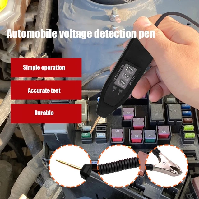 Auto electrician probe machine car tools 5V/24V/32V Car Electrical Circuit Test Pen dca voltage detector AC Voltage indicator Electronics