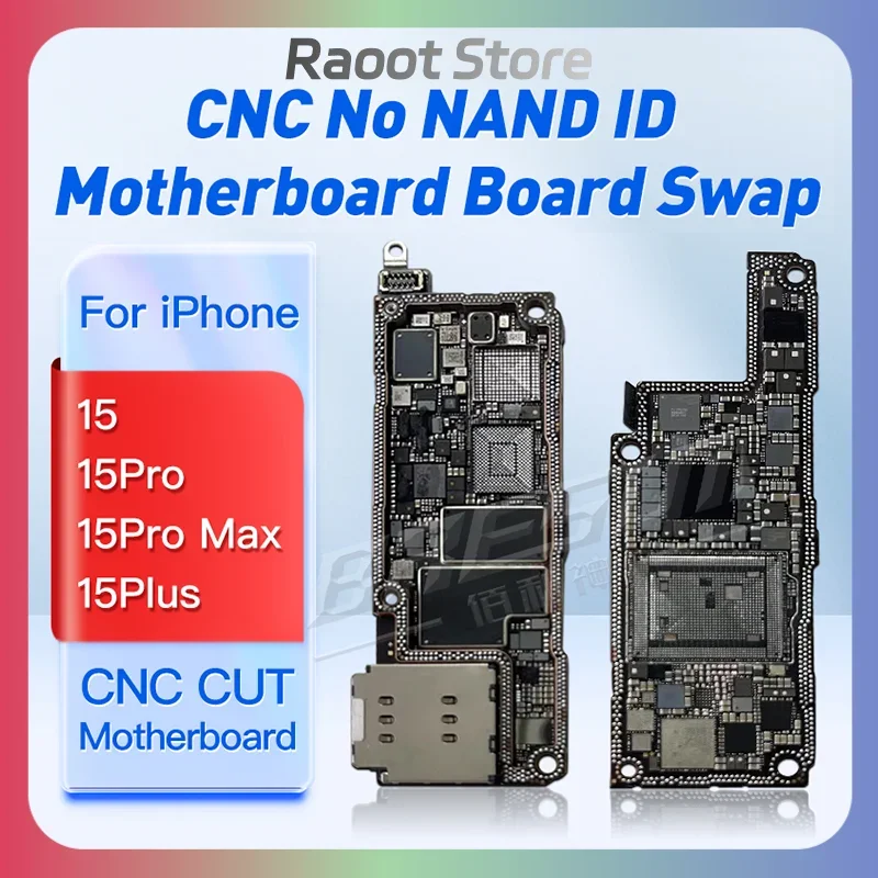 IPhone 15 Pro用CNCカットマザーボード,ロジックボード,精密研磨された