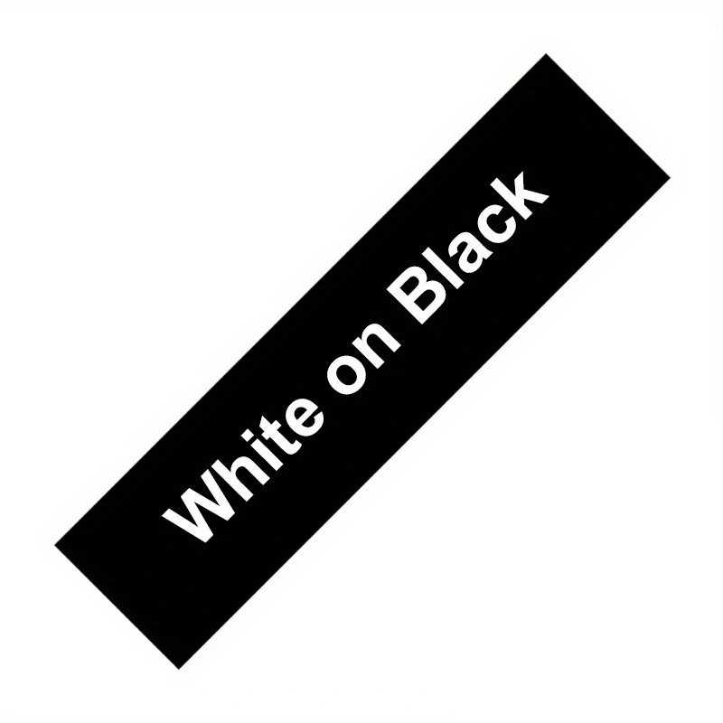 1-Pack Colorful White Label Tape
