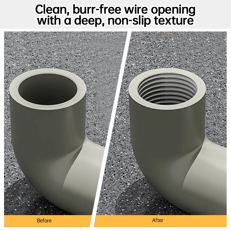 Upgrade 4-point 6-point Water Pipe Inner Hole Opener Universal Water Pipe Tapping Tool Electric Drill Hexagonal Opener - Image 3