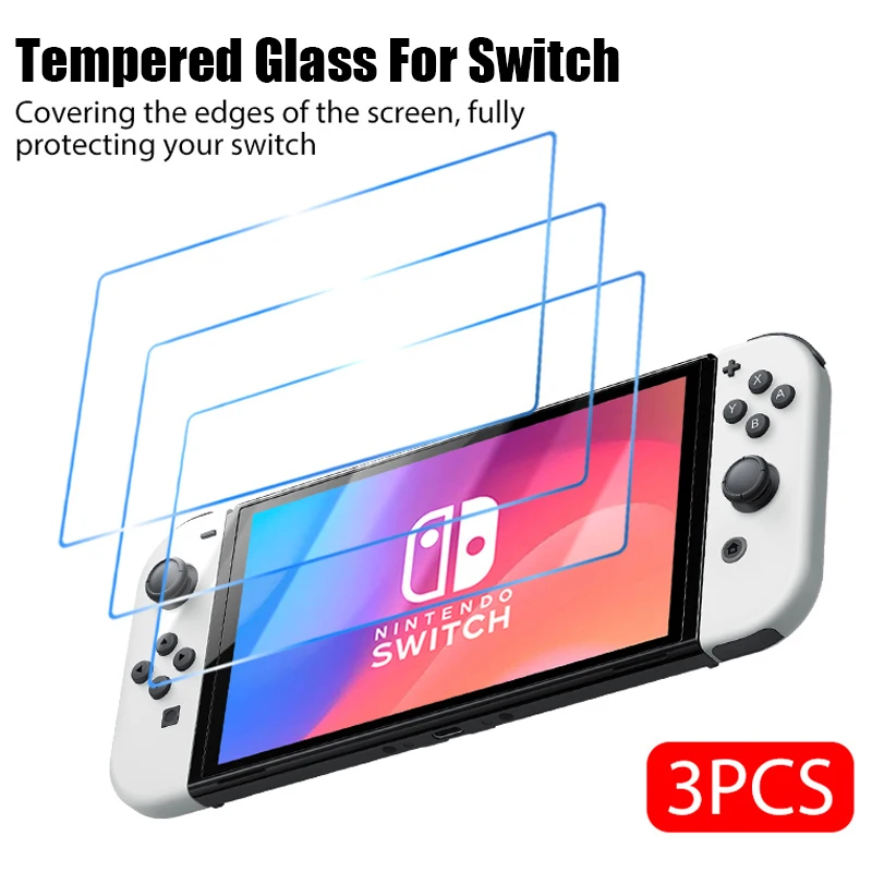 3PCS Screen Protector For Nintendo Switch OLED Lite