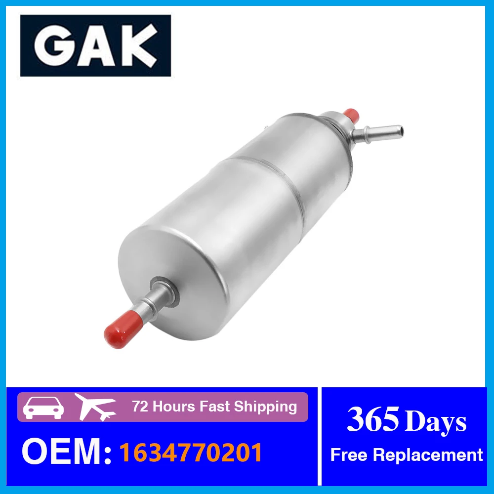 

GAK brand Car Filter for Mercedes Engine ML320 V6 3.2L 112.942 ML430 V8 4.3L 113.942 ML55 1634770701 1634770501 KL437 1634770201