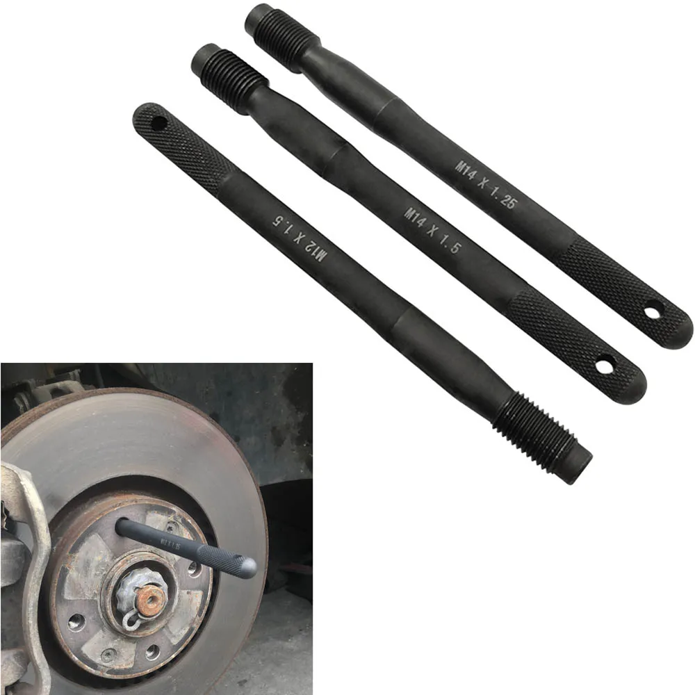 Wheel Mounting Guide Bolt Black Wheel Hanger Alignment Pin Mounting