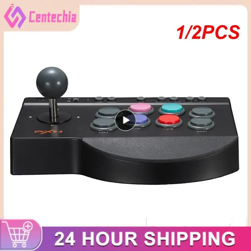 

1/2PCS Joystick PC Controller /PS3/ /Switch/Android TV Arcade Fighting Game Fight Stick PXN 0082 USB Street