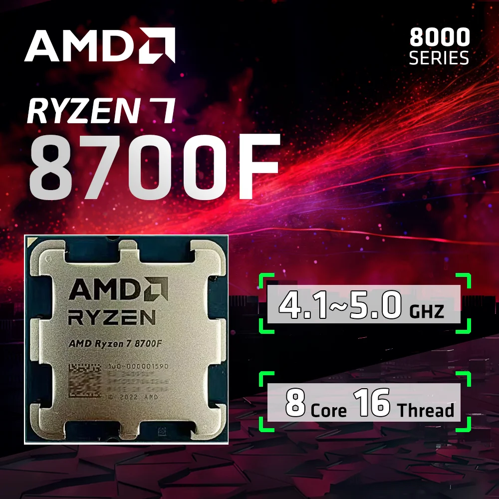 Processador AMD Ryzen 7 8700F: Uma Análise Detalhada para Jogos e