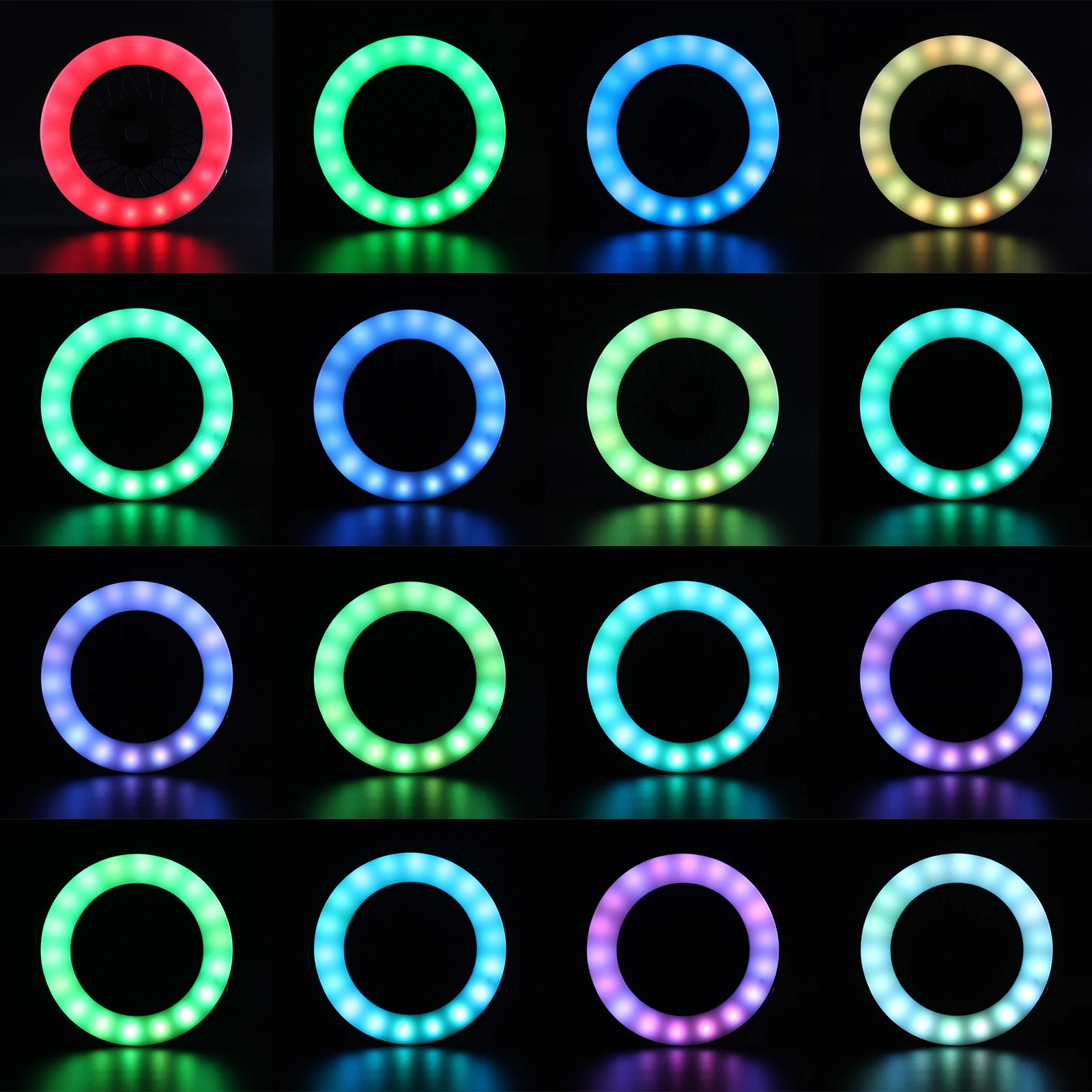 Universal LED Ring for Hookah Tray Shisha Nargile Sheesha Narguile Chicha Cachimbas Hookahs Halo Led Ring Lamp 6 inches for hookah accessories