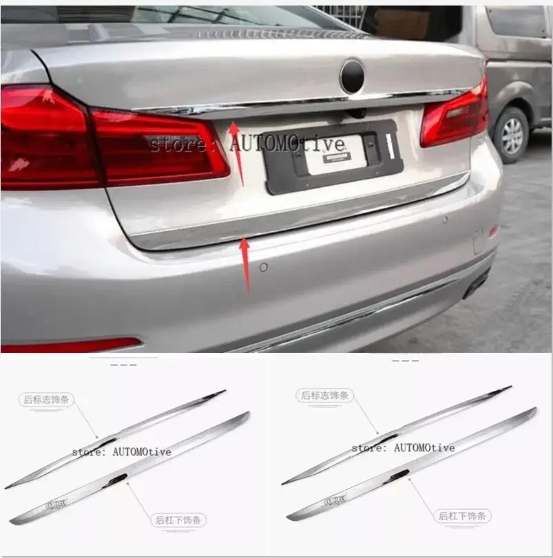 

Для BMW 5 серии G30 2017 2018 2019 задняя дверь багажник крышка задняя дверь протектор задний багажник аксессуары для багажника автомобильный Стайлинг