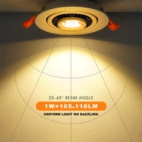 [DBF]360 Rotatable Angle LED Recessed Downlight 5