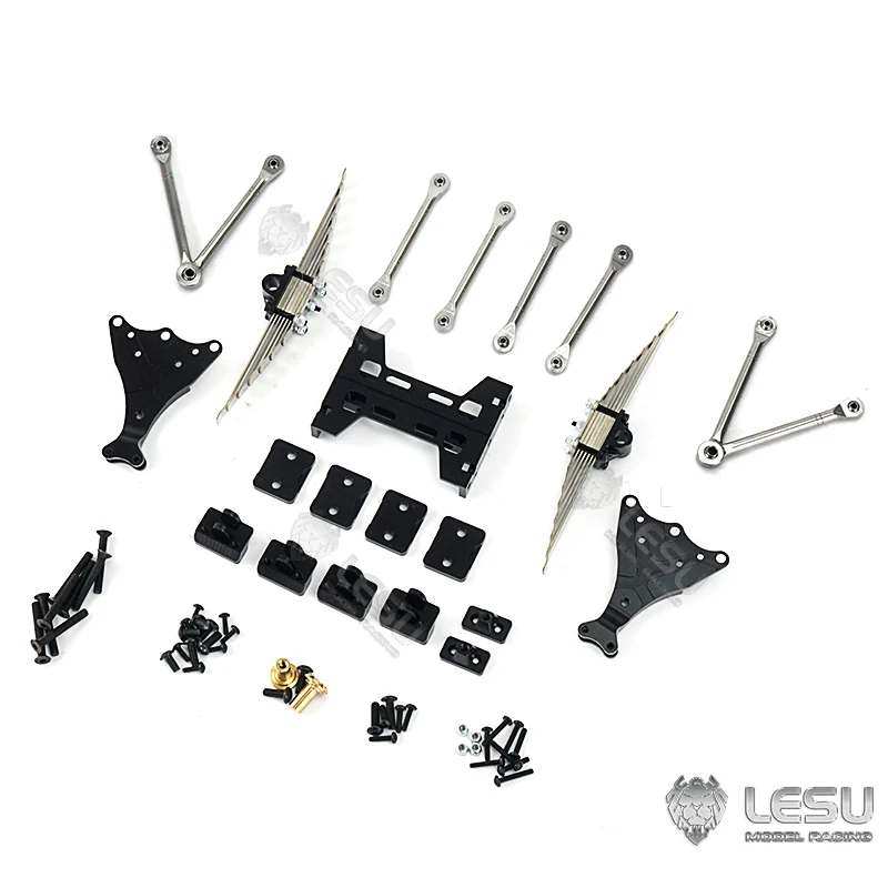 Kit Sospensione Posteriore In Metallo LESU Per Assi Camion RC Tamiya Scala 1/14