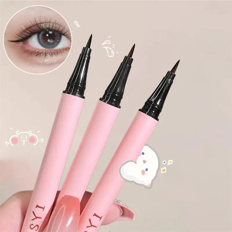 

Matte Liquid Eyeliner Waterproof Long Lasting Black Brown Quick-Dry No Blooming Smooth Eye Liner Natural Eyes Makeup Cosmetics