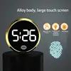 LED Car Dashboard Clock Digital Touch Screen Round Robust Construction Car Interior Clock Ornaments for Sedan Small Car RV 3