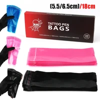 100 PCS Waterproof Tattoo Pen Barrier Film Protective Tattoo Color Packaging Machine Pen Protective Film Anti Fouling Film 1