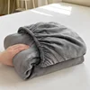 Autumn Winter Warm Fitted Bed Sheet Flannel Soft Comfortable Queen Bed Sheets Thicked Coral Fleece Mattress Cover Plush Bedsheet 6