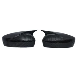 Enhanced Side Mirror Caps - Sleek M Style Rearview Covers (Carbon Fiber Look)