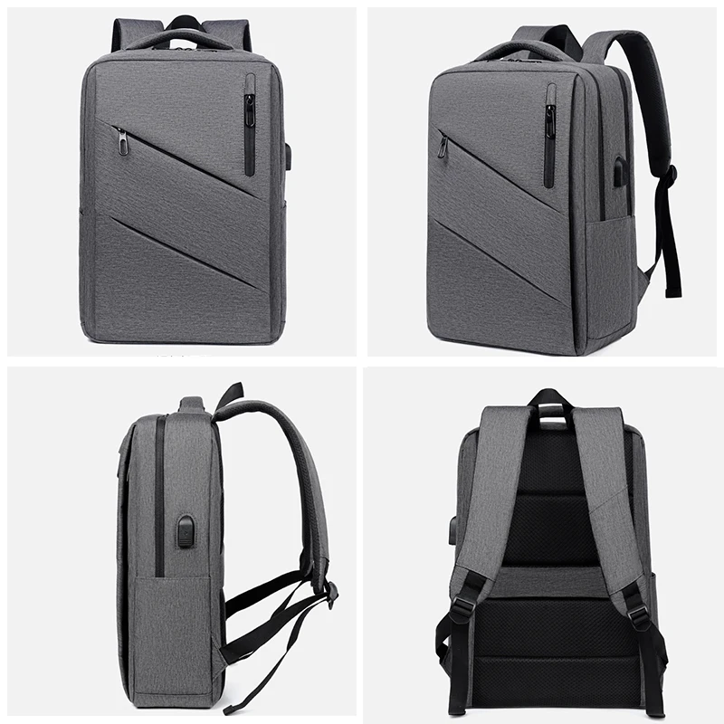 Zaino personalizzato con logo, borsa per computer da 15 e 17 pollici, zaino casual da uomo e da donna per scuola e università, borse con design fai da te - immagine 4