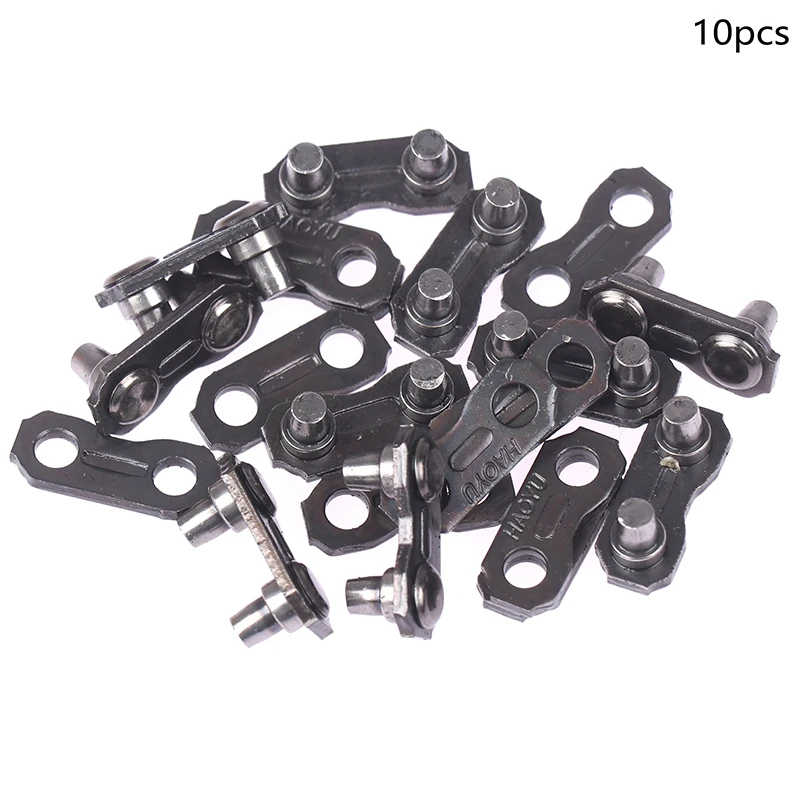 10Pcs Chain Saw Chain Joining Links Chainsaw Joiner Link For 325 Joining Chainsaw Parts Garden Tool Accessories chainsaw bar cover