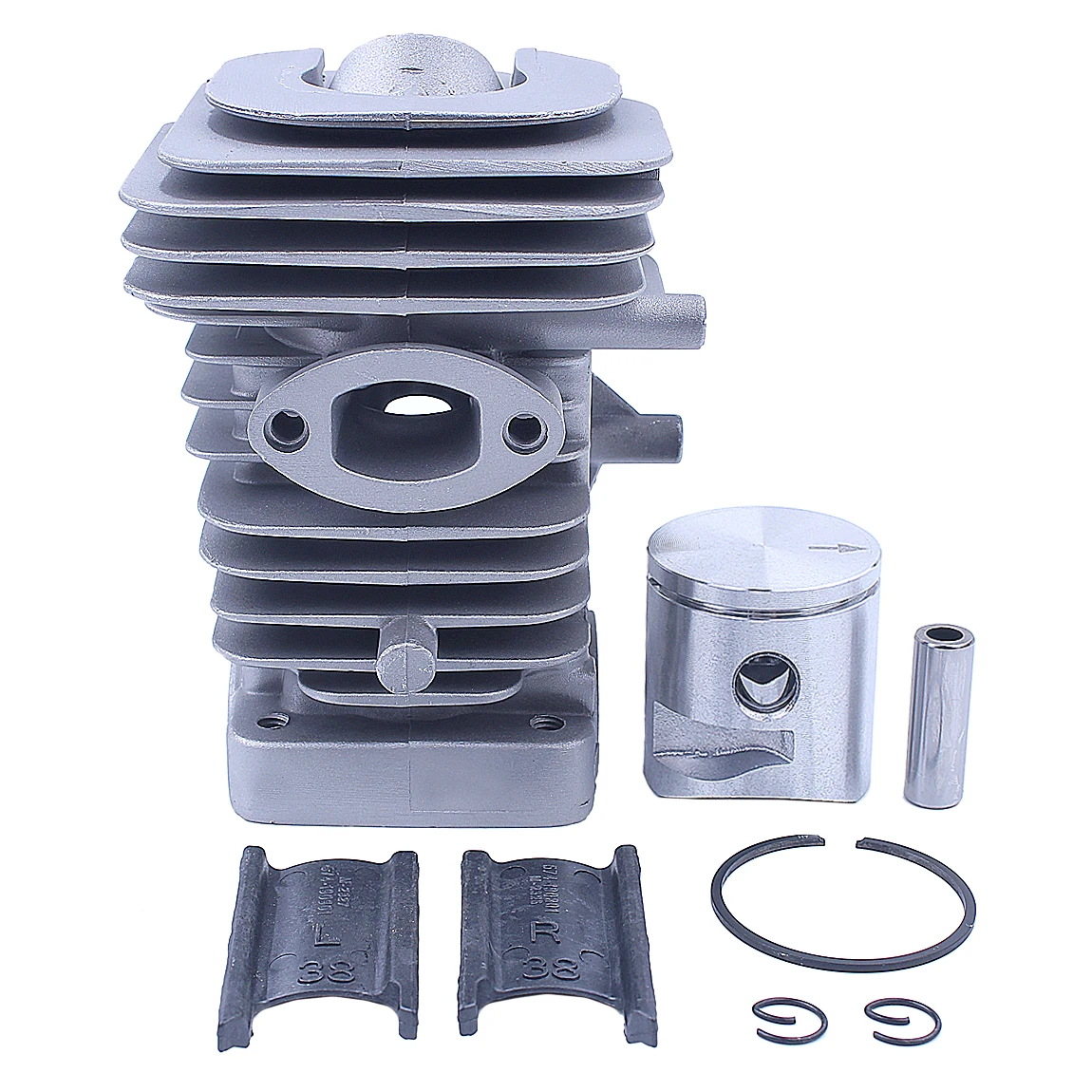 Kit Pistone Cilindro Da 39Mm Per Husqvarna 240 235 236 Pezzo Di Ricambio Per Motosega Ricambio Per Motosierra Gasolina