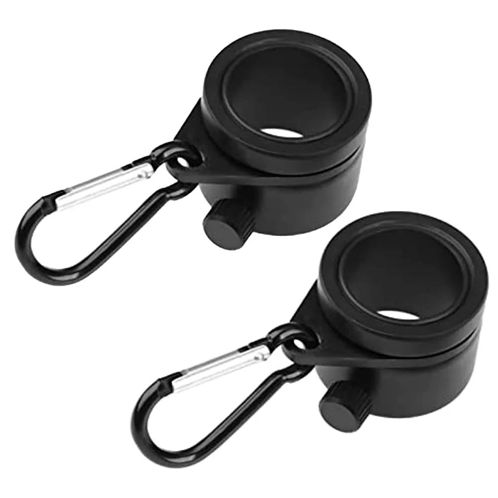 Flag Pole Rings Industrial Plastics Black Flag Pole Rings No Cracking No Deformation Home Garden 2 Pcs flag pole attachments