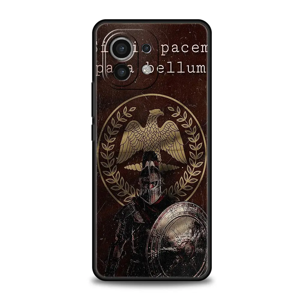 Roman Empire Emblem Soft Phone Case Cover