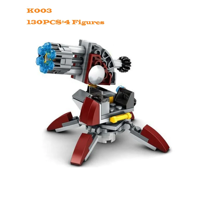 Creative MOC Fighter Building Blocks Kit - Educational Toy Set