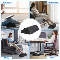 Memory Foam Office Foot Stool & Under Desk Footrest Leg Elevation Pillow for Gaming & Home Office - Image 3