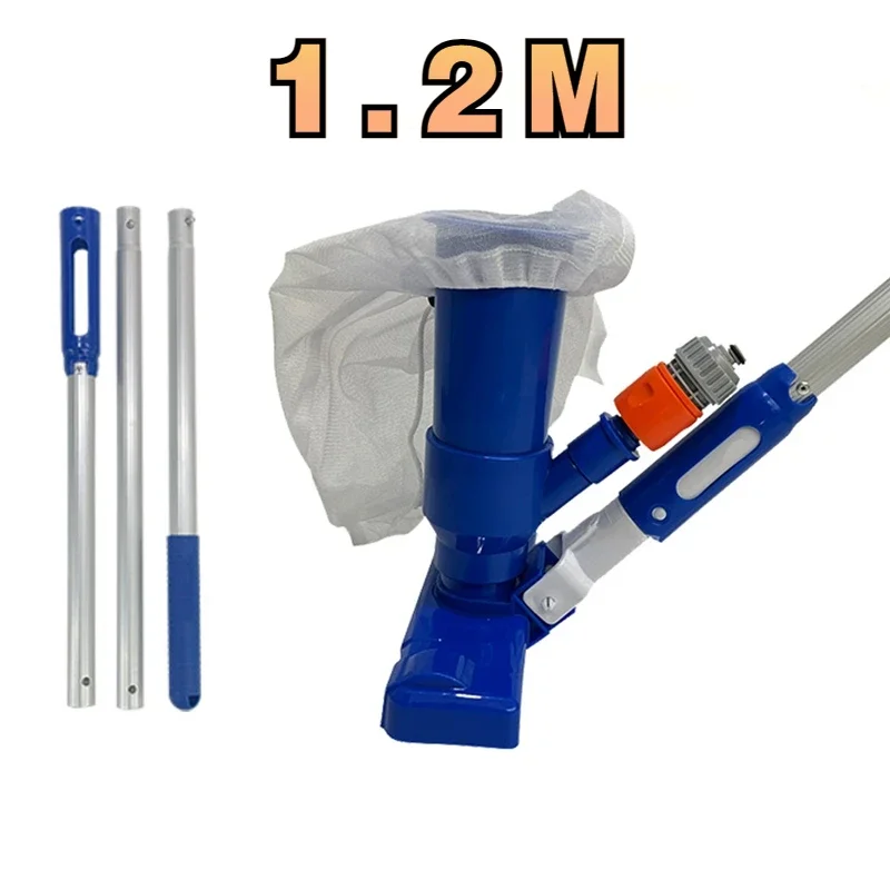 

Swimming Pool Vacuum Head with Brush Bag Cleaning Kit Cleaning Skimmer Pools Clean Bottoms For Pool Filter Pool Vacuum Cleaner