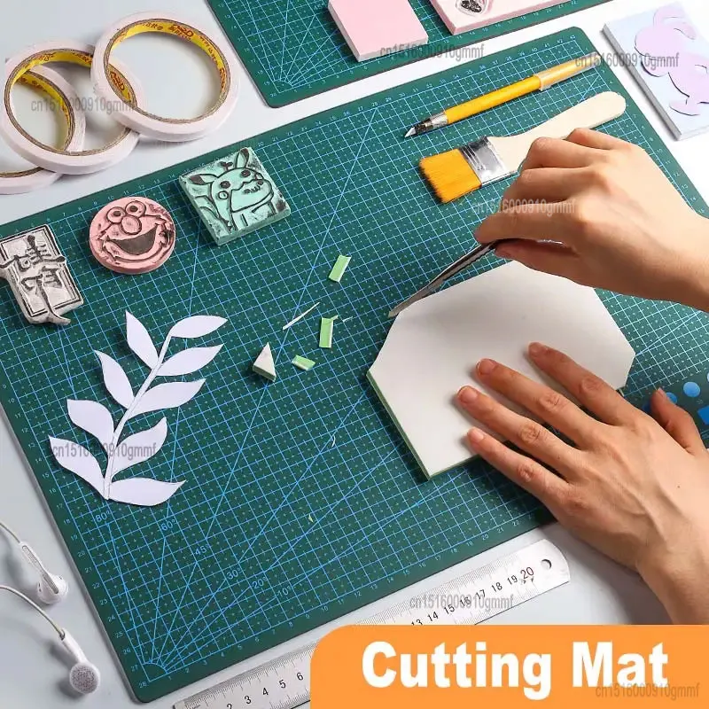 Cutting Mat A3 A4 5 PVC Workbench Patchwork Cut Pad Sewing Manual DIY Knife  Engraving Leather Cutting Board Single Side Underlay - AliExpress