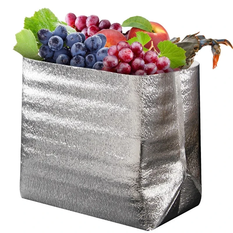 

Disposable Insulation Bag Three-dimensional Aluminum Foil Lunch Bag Food Delivery Refrigerated Picnic Food Storage Takeaway Bag